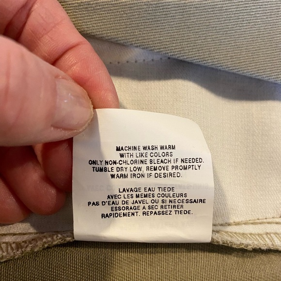 Men's Tan Cotton Chinos by BaytoBay Size 36x34 - Picture 5 of 7